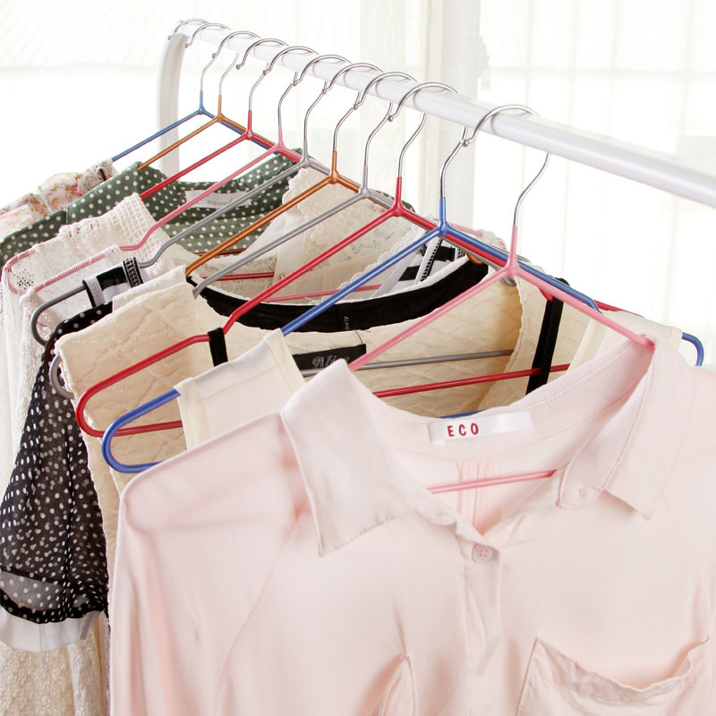 T 1001 non-slip coat hanger Wet and dry Dual use coat hanger Clothes hanger Clothes hanger groove Nanometer Dip coat hanger