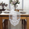 Factory direct selling lace Korean dining table embroidered table flag coffee table flag table flag -table flag -lace polyester fiber (