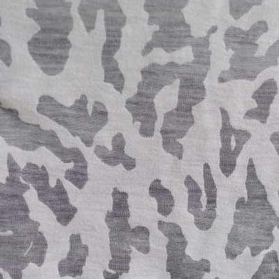 涤粘TR单面烂花32sTR 夏季轻薄女装T恤面料