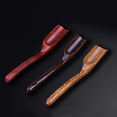 Ebony tea spoon tea scoop bamboo tea shovel Rosewood tea ship tea leaf scoop Wuyi tea set tea ceremony accessories