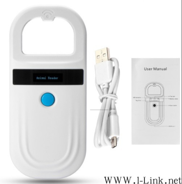 平安好寵芯片掃描器rfid動物掃碼器寵物芯片掃描儀動物玻璃管標簽