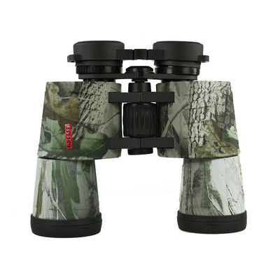 博观BRESEE10x50高倍高清双筒望远镜微光夜视迷彩户外 全包皮充氮