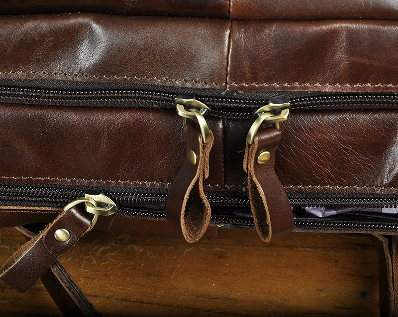 9202912031 2068518898 Men Oil Waxy Leather Antique Design Business Travel Briefcase Laptop Bag Fashion Attache Messenger Bag Tote Portfolio Male k1013