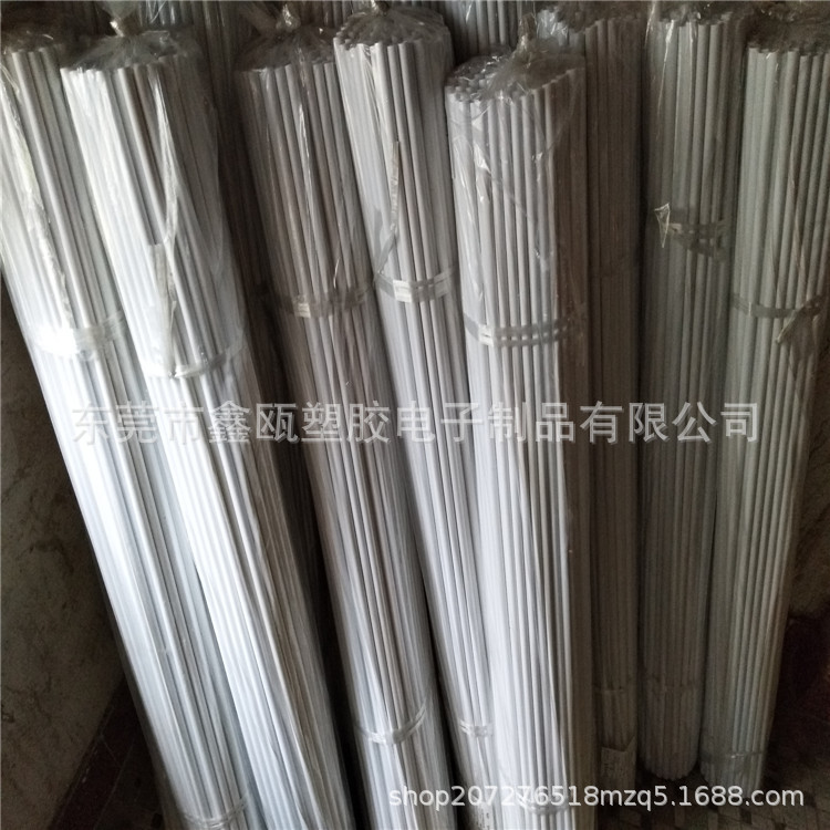 工厂批发： 白色PVC硬管  PE PP  ABS材质硬套管 规格全 包切