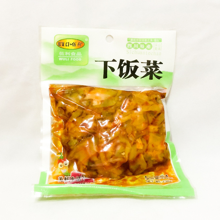 伍利138g*50木耳/爽口菜/香菇/黃花什錦/香辣鹽菜/娃娃菜/下飯菜