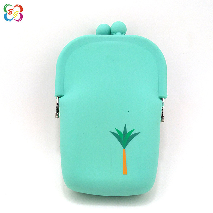 Silicone small shoulder bag, universal wallet for elementary school students
