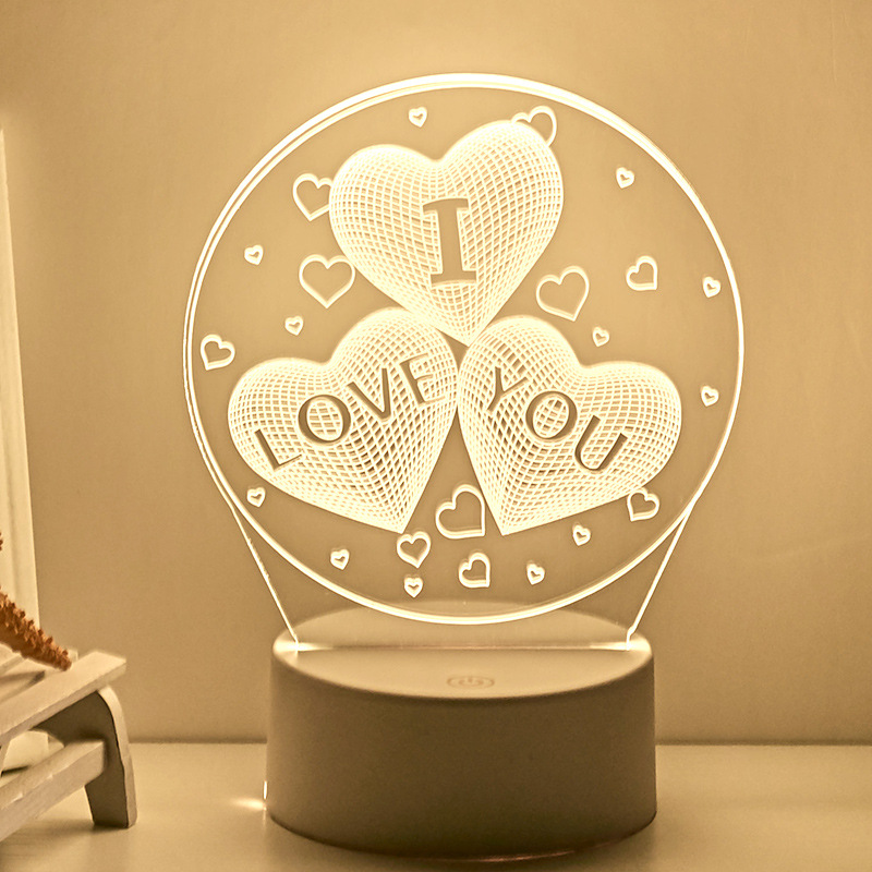 Lampe Led USB creative touch 3D - Ref 3423836 Image 4
