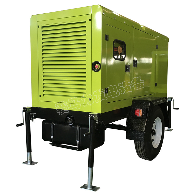 帕金斯50KW柴油发电机组 小型车载静音无刷交流发电机 移动电站