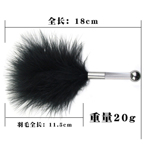 Erotic Feather Butt Plug Multi-function Teasing Anal Plug Adult Products Alternative Toys Wholesale from Manufacturer