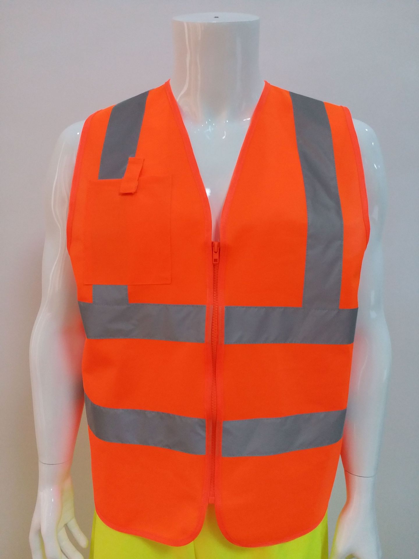 大量低价各种常规款荧光衣 反光环卫安全背心骑行马甲safety vest