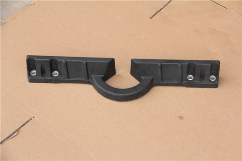 10 inch 255 aluminum saw machine accessories backer baffle crossbar cutting machine power tool accessories wholesale baffle