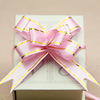 Layout, decorations, small gift box with bow, wholesale, 1.5cm