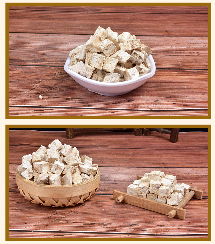 Kudzu Root Dices (Pueraria montana) — Dried Food-Herb Ge Gen for Tea & Soup quality and texture