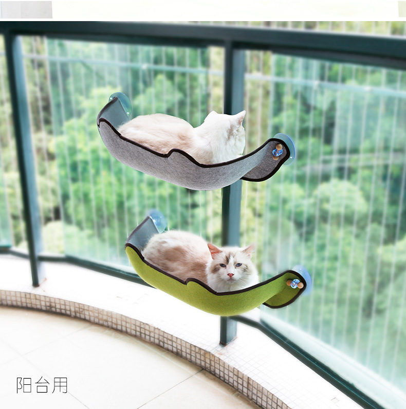 PC50009 EVA 吸盘猫头猫吊床 (2)