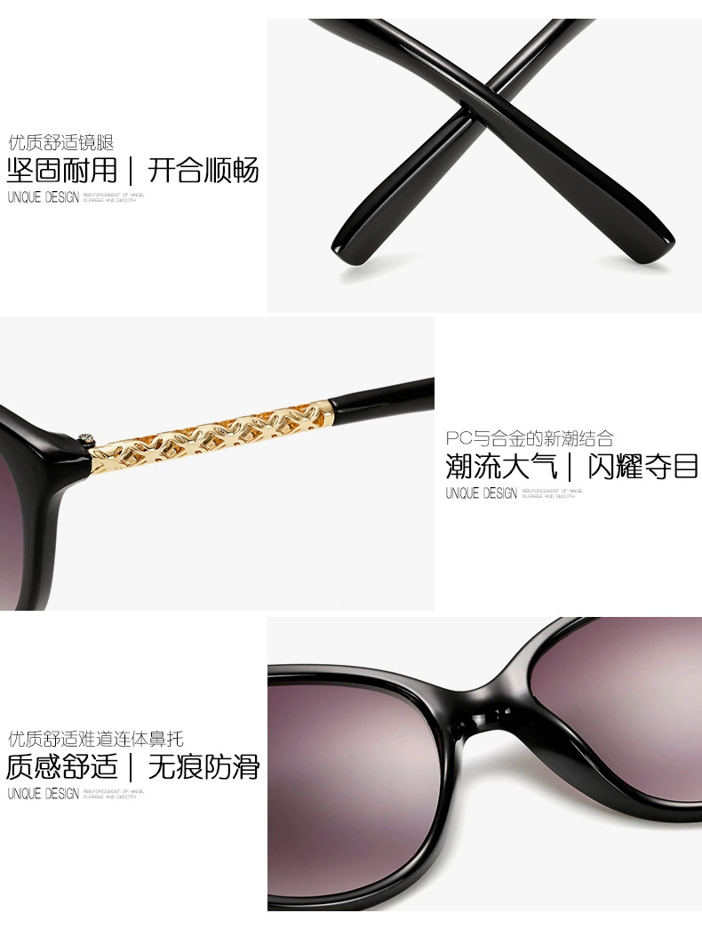 Luxury Vintage Cat Eye Sunglasses Women Brand Designer 2020 Hot Sun Glasses For Female Ladies Eyewears UV400 black cat eye sunglasses