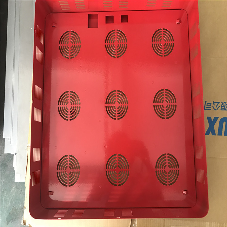 深圳厂家订制定制LED植物生长灯外壳1200W阿波罗COB9凸钣金机箱