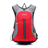 Road bike, sports backpack, bag for cycling, helmet, raincoat