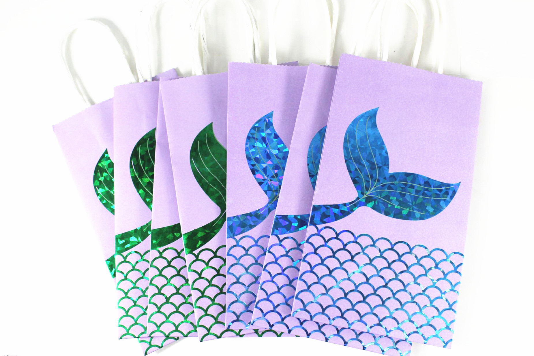 Mermaid Paper Party Gift Bags 1 Piece display picture 14