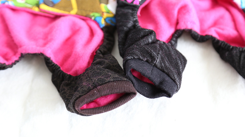 印花牛仔四脚衣