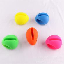 厂家直供硅胶手机扩音器 硅胶鸡蛋手机座 硅胶手机饰品配件