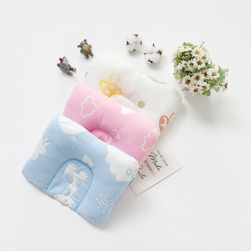 婴儿枕头新生儿枕头彩棉婴儿枕宝宝枕婴儿定型枕母婴用品