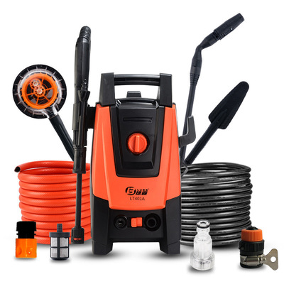 A綠霸全銅電機家用高壓洗車機便攜式泡沫洗車神器220v清洗機神器