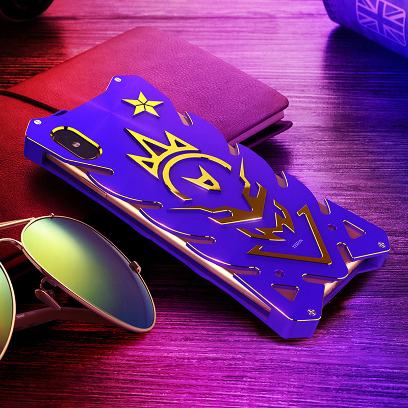 SIMON New THOR II Aviation Aluminum Alloy Shockproof Armor Metal Case Cover for Apple iPhone XS Max & iPhone XR & iPhone XS & iPhone X