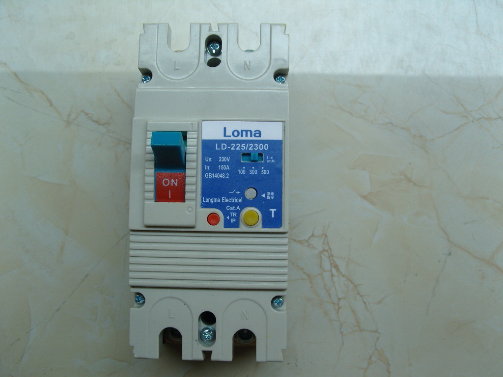隆马电器  220v漏电开关100A漏电断路器250A漏电保护器230v