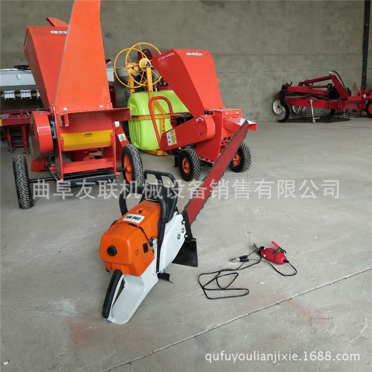 手提式移树断根机 单人手持带土球挖树机 冲击铲式移植机37