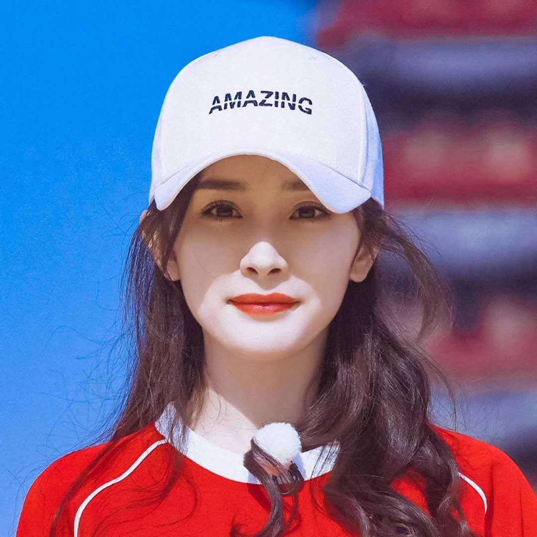 跑男baby杨幂李晨同款帽子女字母刺绣棒球帽学生遮阳帽鸭舌帽男潮