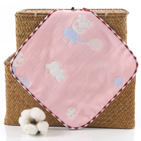 6 sáu lớp gạc bông khăn yếm bé khăn nhỏ bông vườn ươm sản phẩm em bé bán buôn Khăn