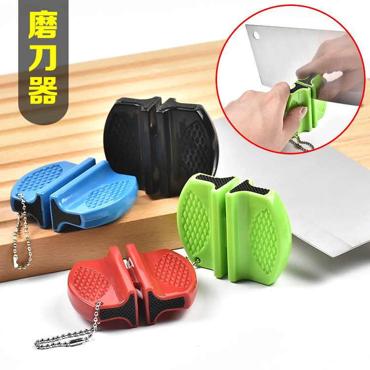 Amazon Sharpener Mini Two-sided Portable Outdoor household fast Brothers Appliances kitchen gift