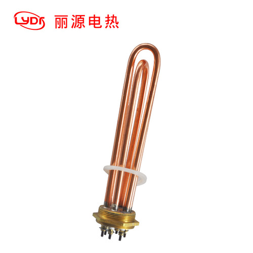 Hexagonal 2-inch 58mm copper head engineering water tank high-power heating rod/heating tube/DN50 electric heating tube