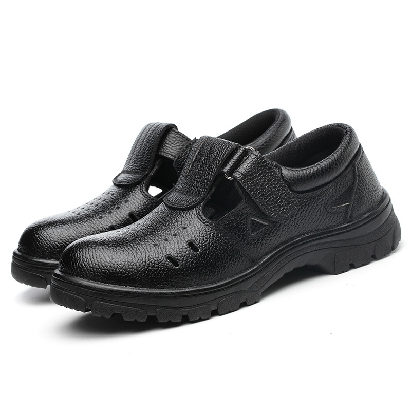 Chaussures de sécurité -  antidérapantes anti-smash antistatiques résistantes aux huiles  aux acides et aux alcalis isolantes de protection pour hautes t - Ref 3405224 Image 4