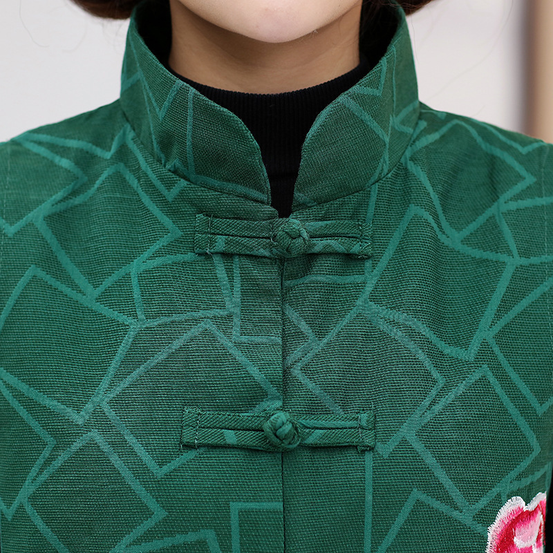 Gilet femme en Coton et lin - Ref 3317483 Image 5