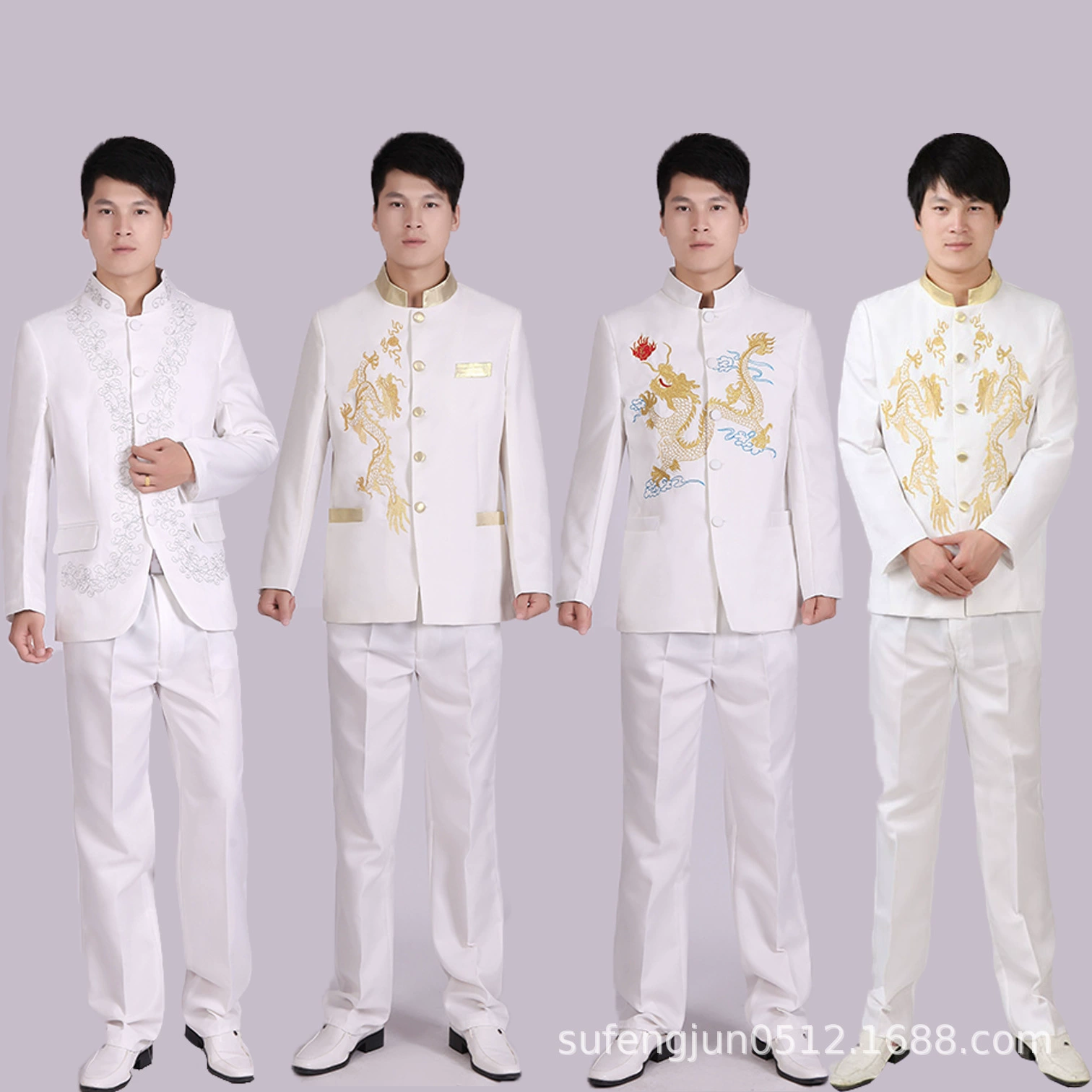 4 мая Молодежный костюм Чжуншань Костюм с вышивкой Новый национальный костюм Костюм Тан Выступление Конкурс Красной песни Хор Ежегодное собрание