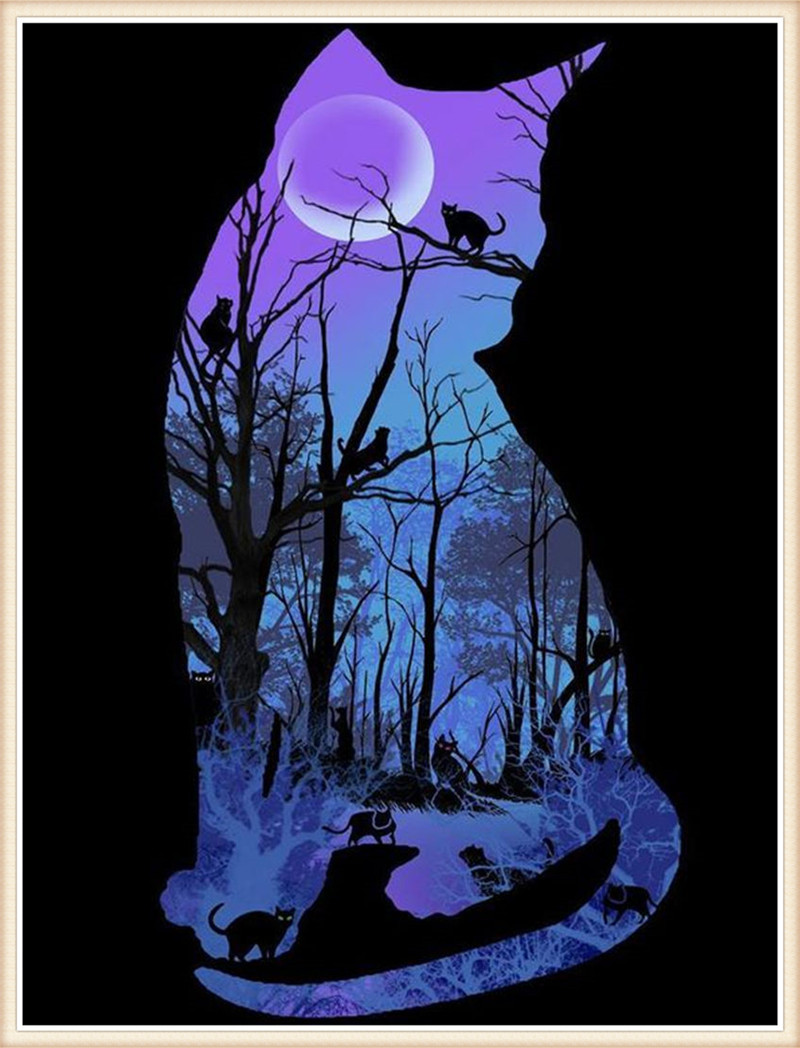 DW2246 猫和夜晚 30x40cm.jpg