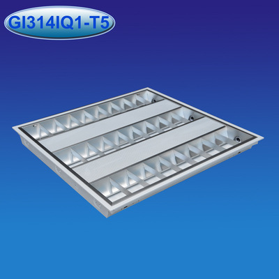 wholesale 3x14W Medallions T5 Grille 600x600 Grille 595x595 Embedded system Grille Bracket