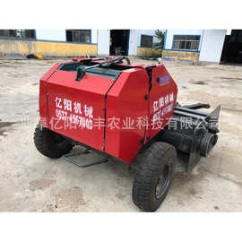 方捆麦秸粉碎打捆机 干湿稻草粉碎打捆机 内蒙捡拾粉碎打捆机图片