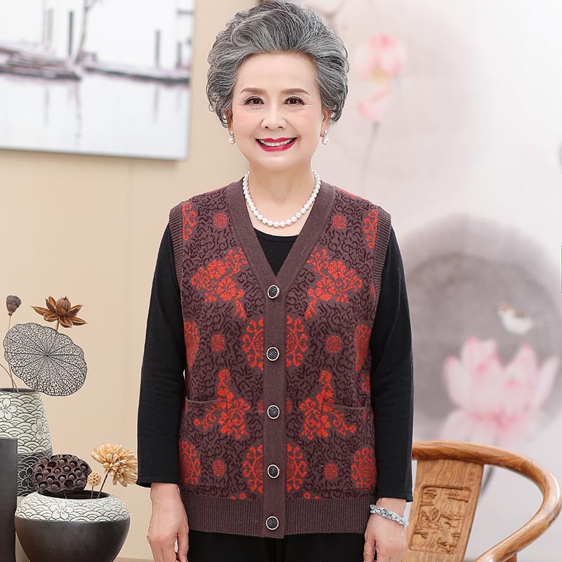 Gilet femme MOUTON ROUGE en Tricot - Ref 3317913 Image 7