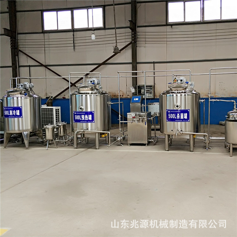 青海牦牛奶加工设备 酸牛奶生产线设备厂家 牛奶整套设备教授工艺