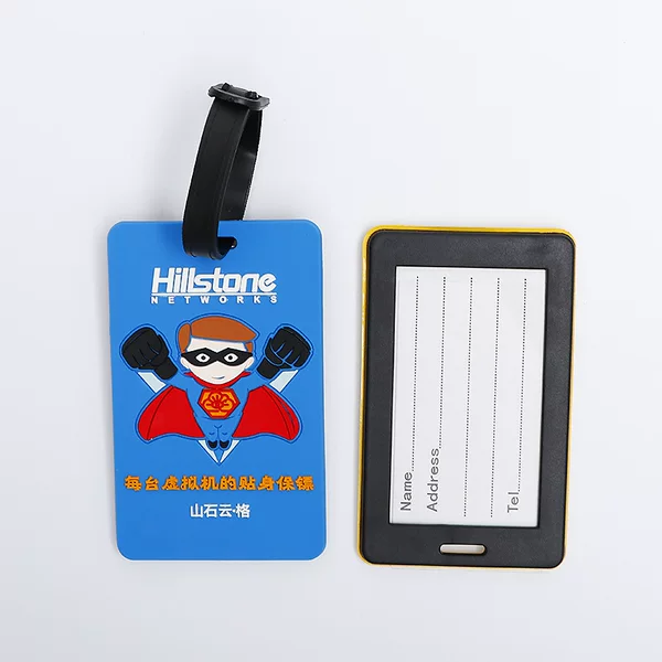 Soft Rubber Luggage Tag, Special-Shaped Boarding Pass, Pvc Luggage Tag, Travel Tag, Glue Tag, Rubber Logo, Silicone Tag