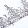 Supply new wrought iron iron lace lighting accessories decoration 85mm hollow pattern lace metal crafts