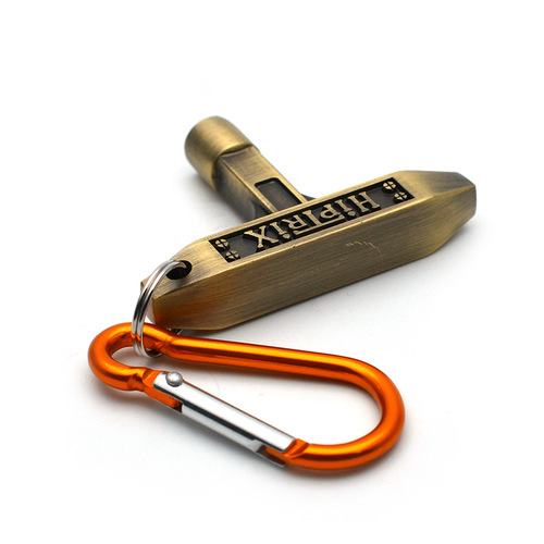 Inner square drum key, jazz drum, snare drum head, drum set adjustment wrench with key buckle