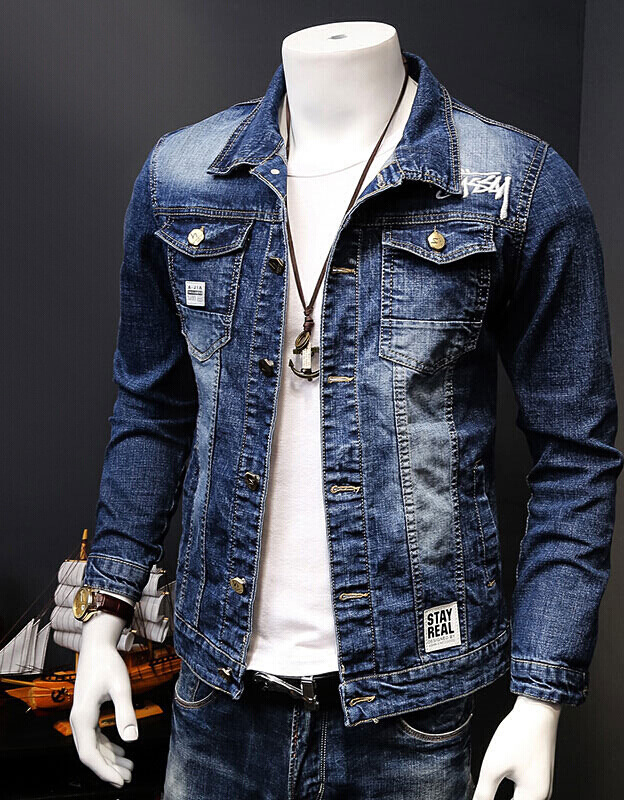 A variety of optional denim jacket men 2...