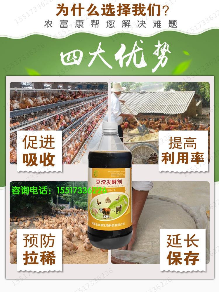 发酵豆渣喂鸡的好处