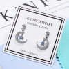 Cute earrings, Japanese and Korean, simple and elegant design, Korean style