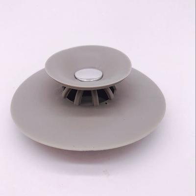 廠家直銷現貨按壓地漏蓋水池洗手盆過濾網下水道防臭浴缸堵水塞子