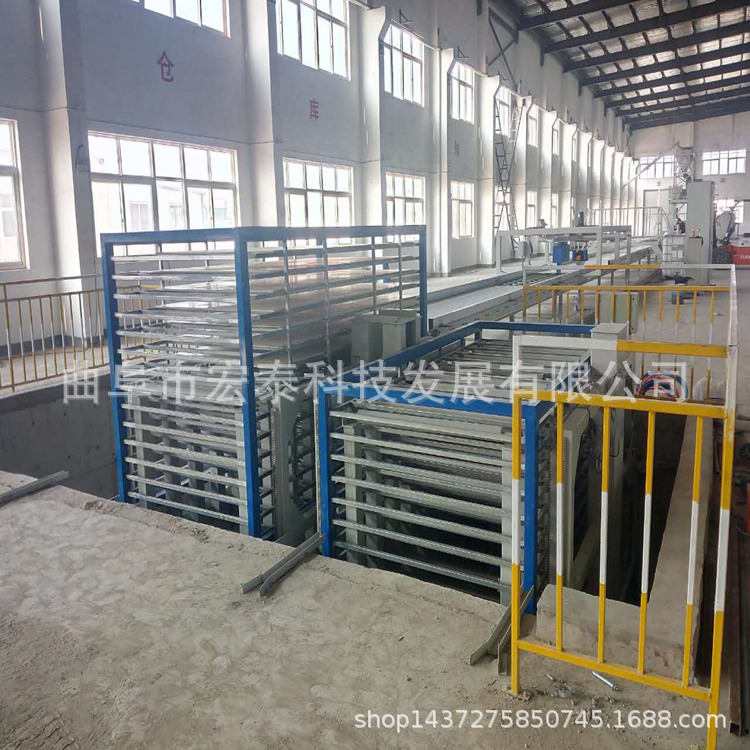 自动化装配式建筑设备集装箱防火地板生产线 玻镁板防火板设备