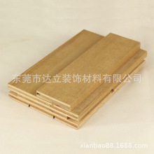 歐式高端密度板包覆泰柚科技木 精美優質實木裝飾線條